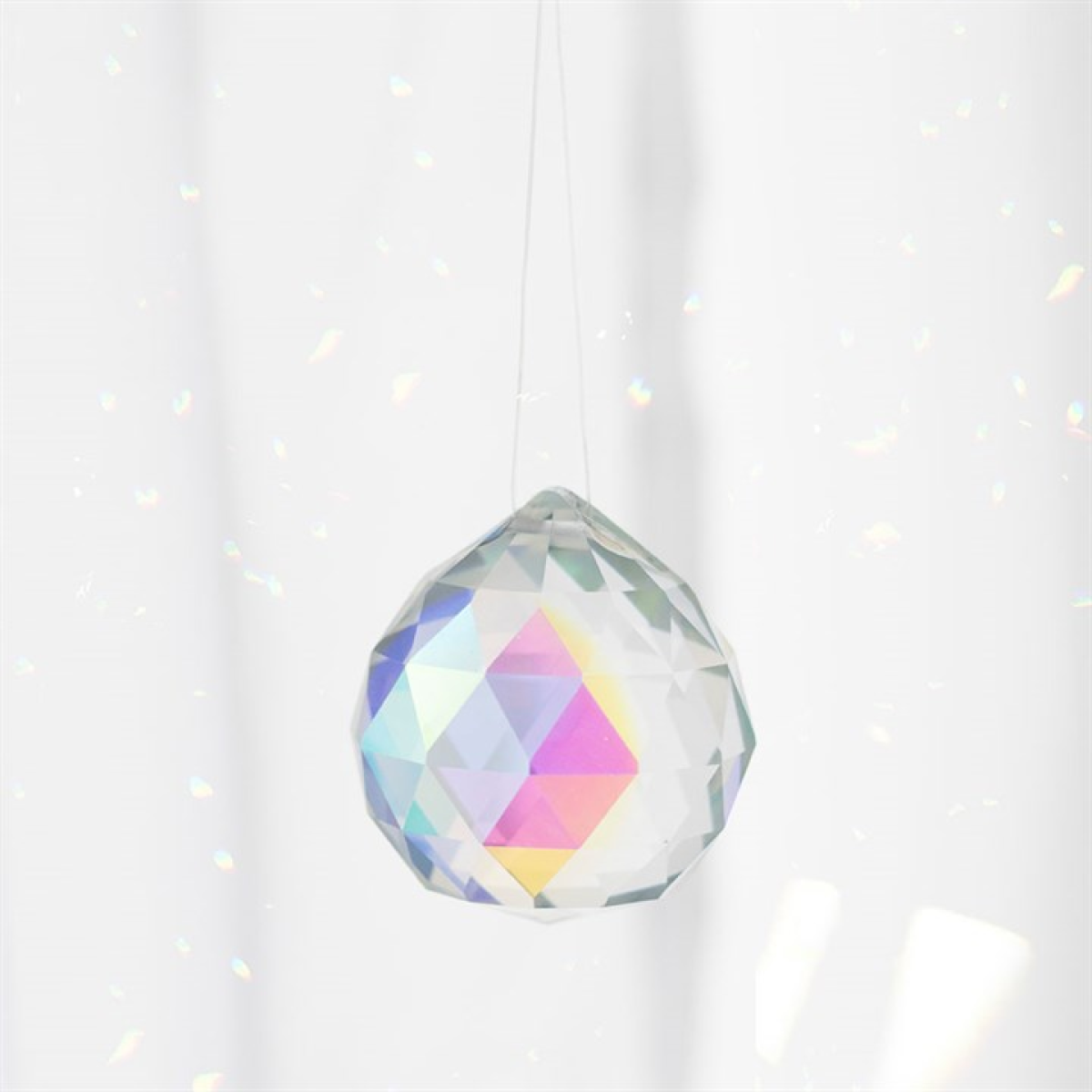 Set of 16 Aura Energy Hanging Rainbow Makers in Display