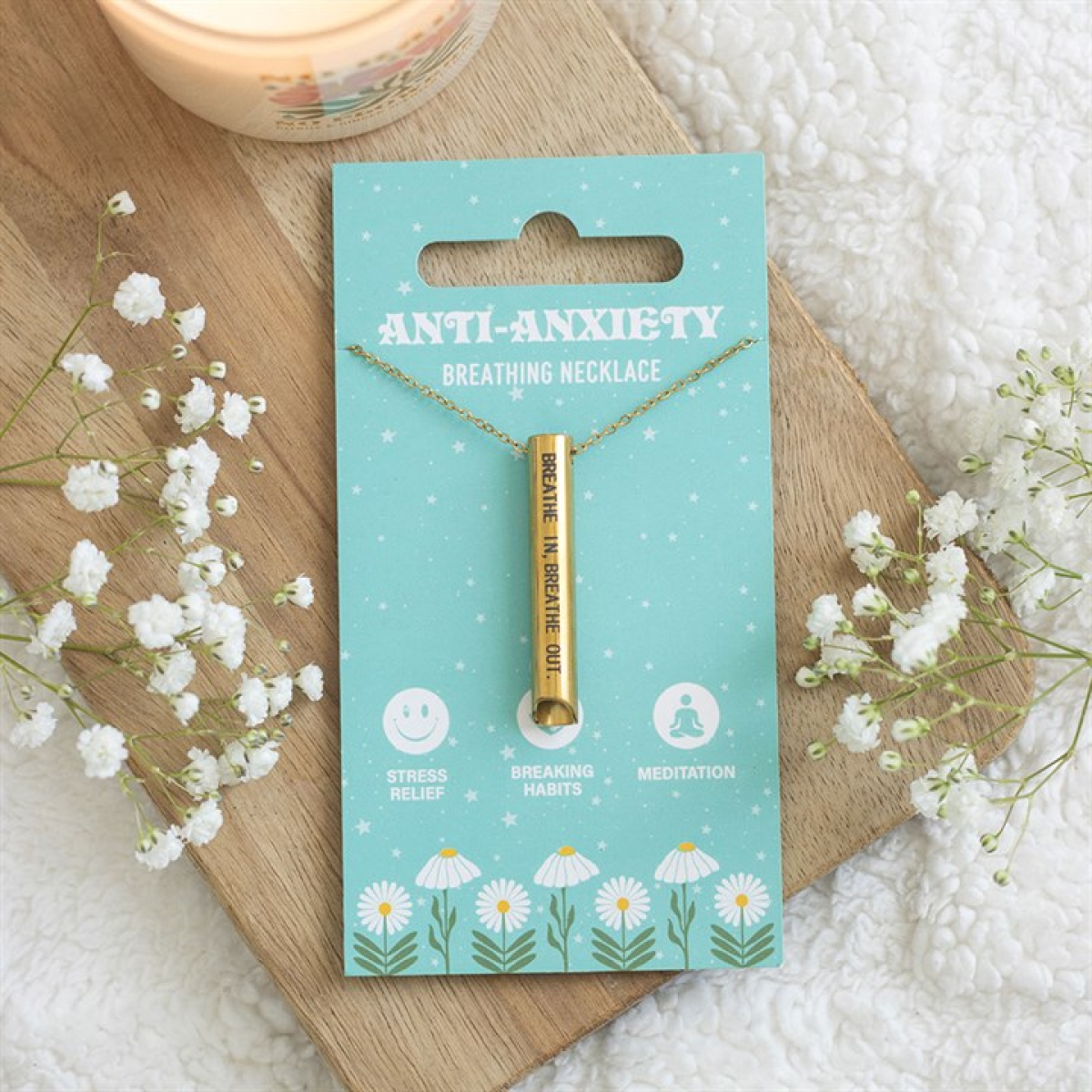 Rain or Shine Anti-Anxiety Breathing Necklace