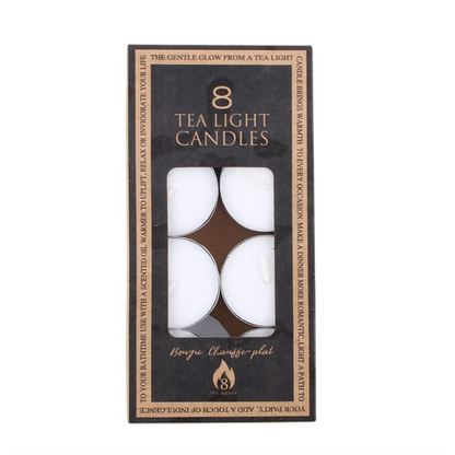 Pack of 8 8-Hour Tealights
