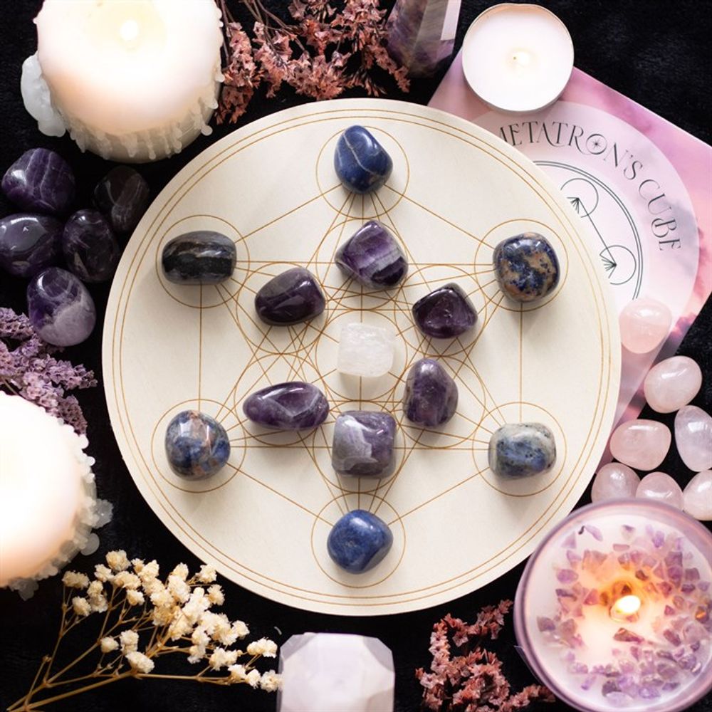 Metatron's Cube Crystal Grid Set