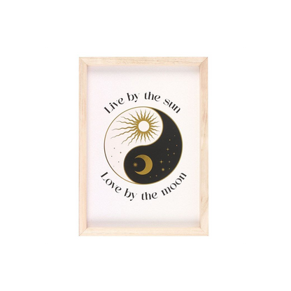 Yin Yang Framed Wall Art Print