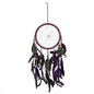 Purple Peacock Feather Dreamcatcher