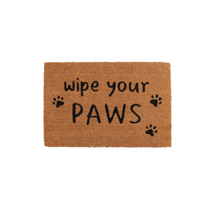 Natural Wipe Your Paws Doormat