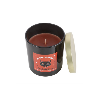 Black Cat Curse Cinnamon Orange Candle