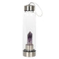 Amethyst Calming Glass Water Bottle