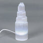 LED Selenite Mountain Lamp