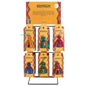 Set of 36 worry dolls on Display Stand