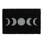 Black Moon Phase Doormat