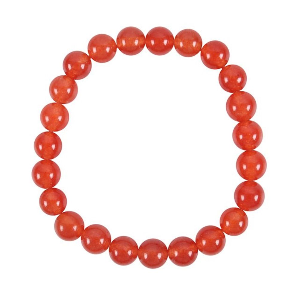 Sacral Chakra Carnelian Gemstone Bracelet