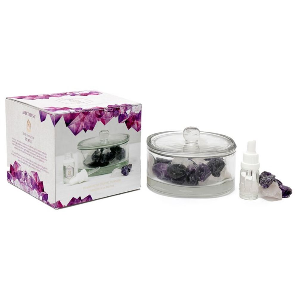 400g Amethyst Crystal Oil Diffuser