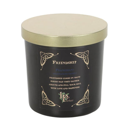 'Moon Gazing Hares' Friendship Candle by Lisa Parker