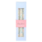 Set of 3 Ditsy Floral Taper Candles