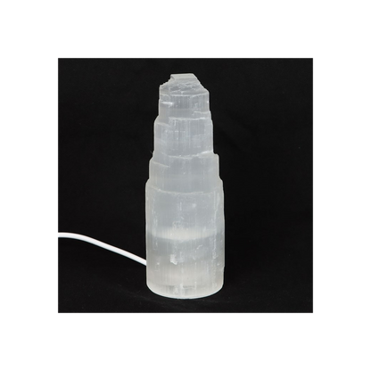 15cm Selenite Mountain Lamp