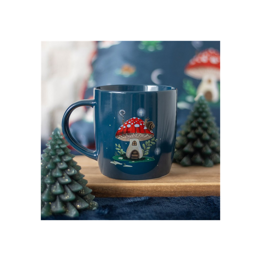 Gnome Sweet Gnome Mushroom Mug