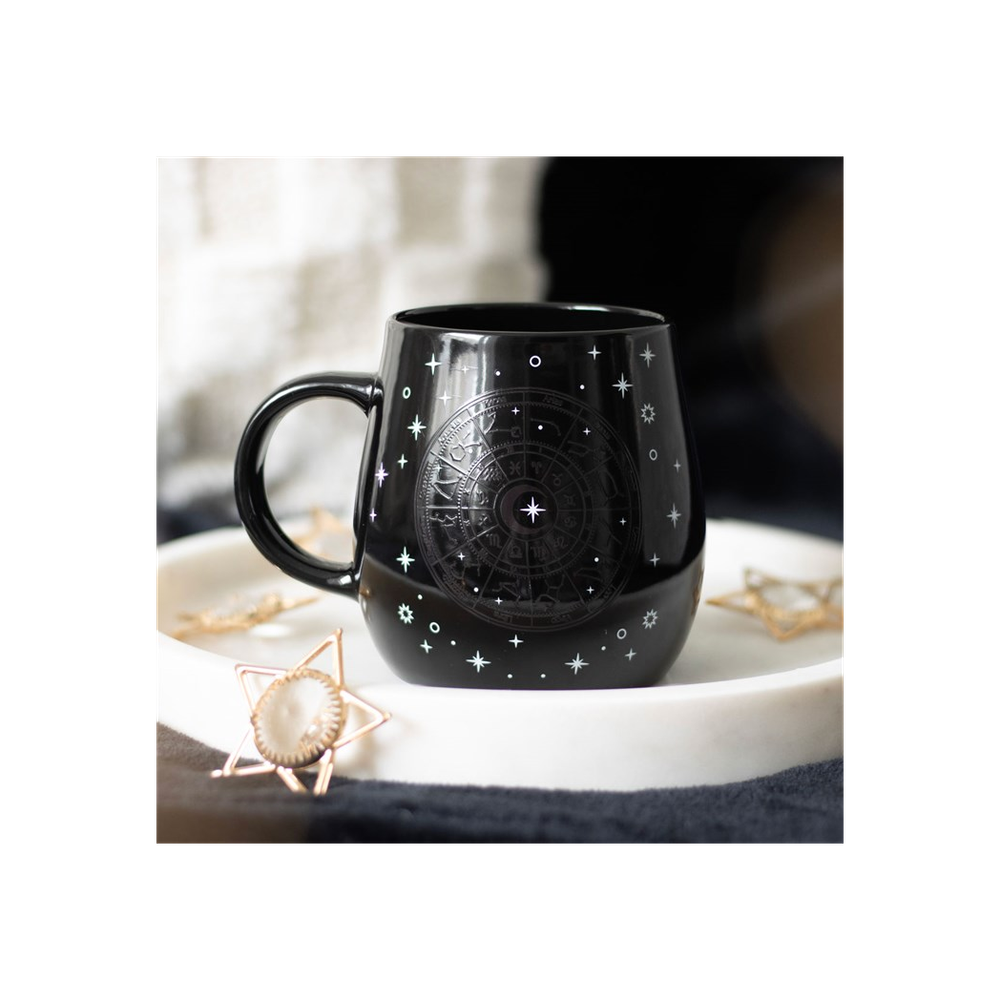 Astrology Wheel Heat Change Mug