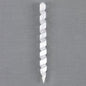 Round Point Selenite Spiral Wand