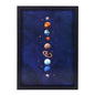 Solar System Framed Wall Print