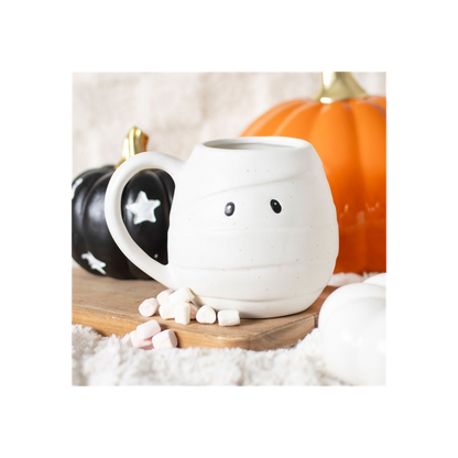 Mummy Shaped Rounded Mug