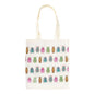 Beetle Print Polycotton Tote Bag