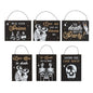 Set of 12 Til Death Do Us Party Mini Signs