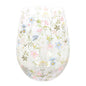 Floral Print Stemless Glass