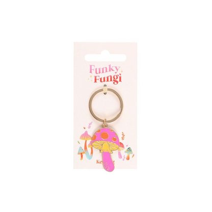 Funky Fungi Mushroom Keyring