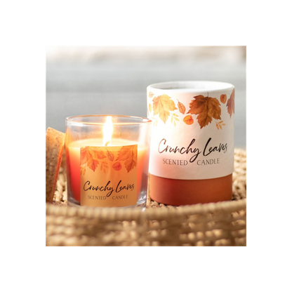 Crunchy Leaves Autumn Candle