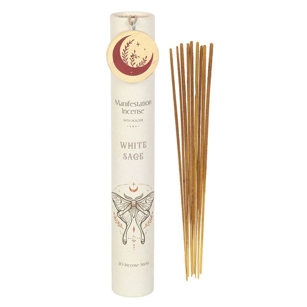 Set of 12 White Sage Manifestation Incense Stick Gift Sets