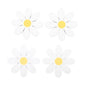 Set of 4 Daisy Shaped Coasters