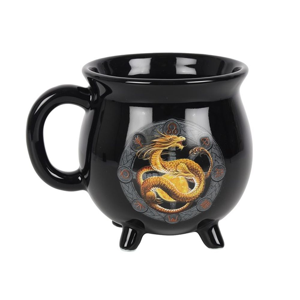 Litha Colour Changing Cauldron Mug by Anne Stokes