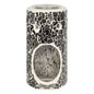 Pillar Gunmetal Grey Crackle Oil Burner and Wax Warmer