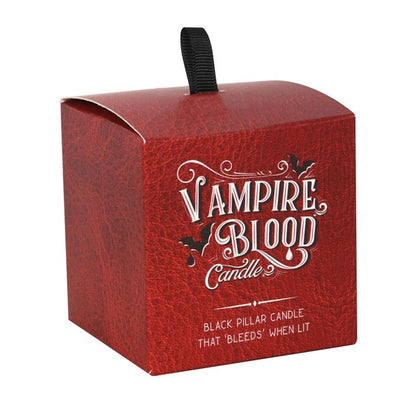 Small Vampire Blood Pillar Candle