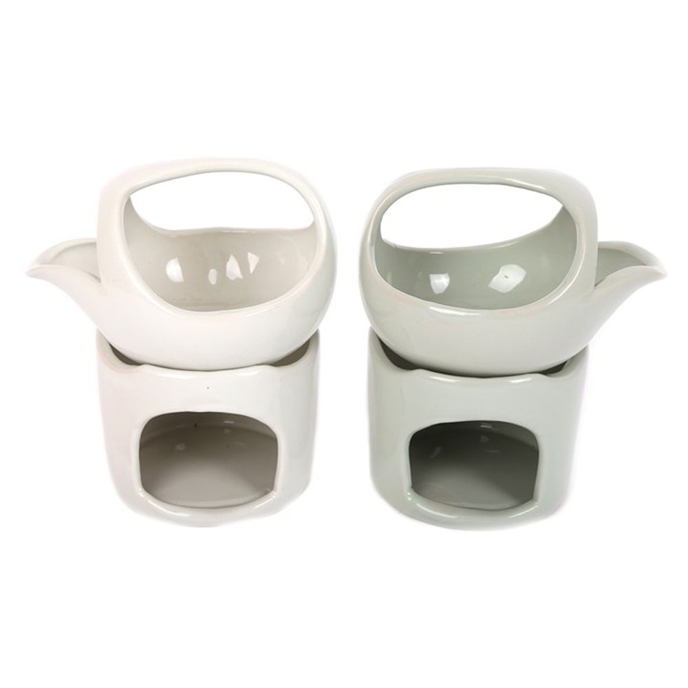 Spouted Ceramic Oil Burner