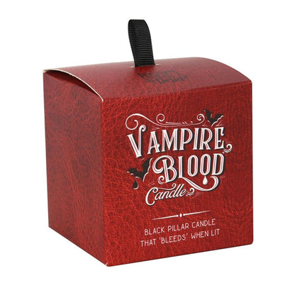 Small Vampire Blood Pillar Candle