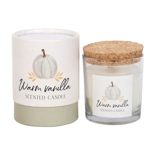 Warm Vanilla Autumn Candle