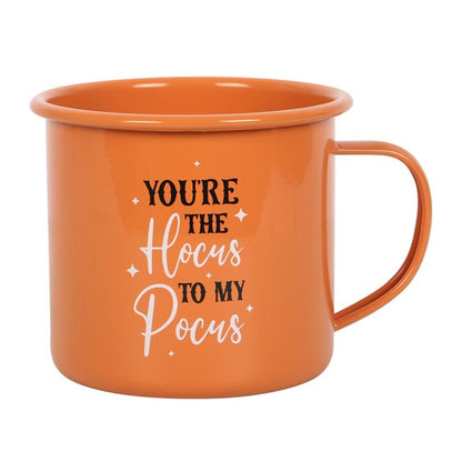 You're The Hocus To My Pocus Enamel Mug