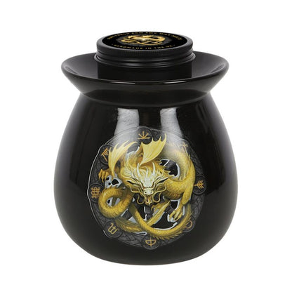 Imbolc Wax Melt Burner Gift Set by Anne Stokes