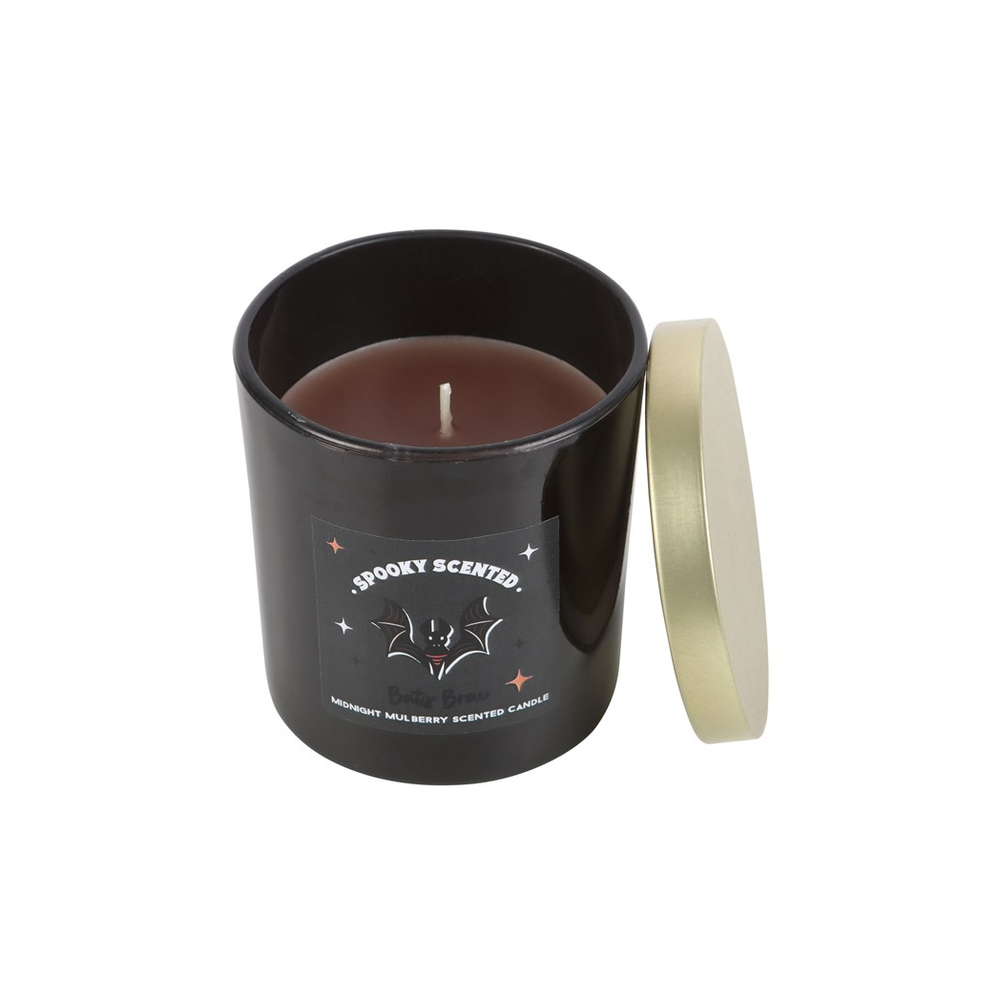 Bats Brew Midnight Mulberry Candle